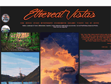 Tablet Screenshot of etherealvistas.com